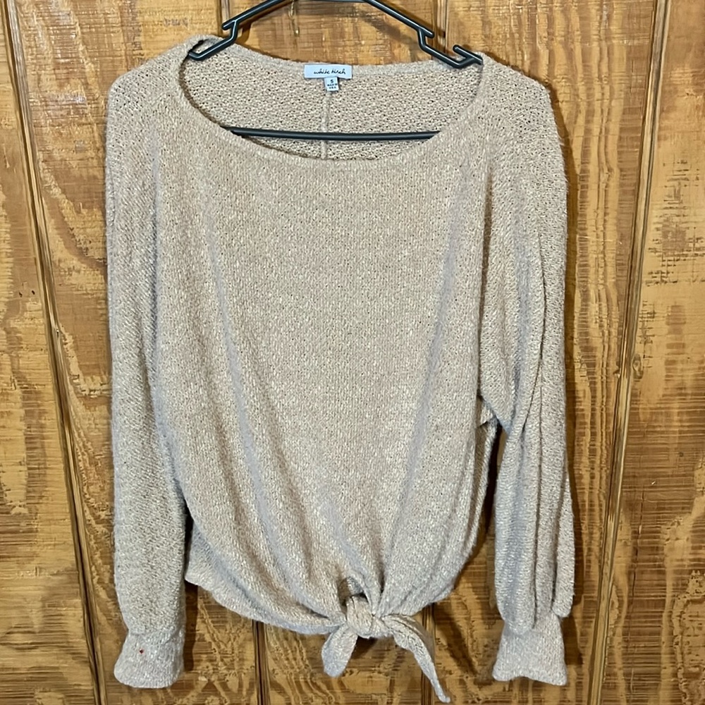 Brown sweater